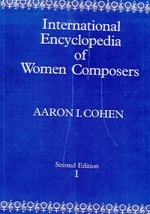 International Encyclopedia of Women Composers